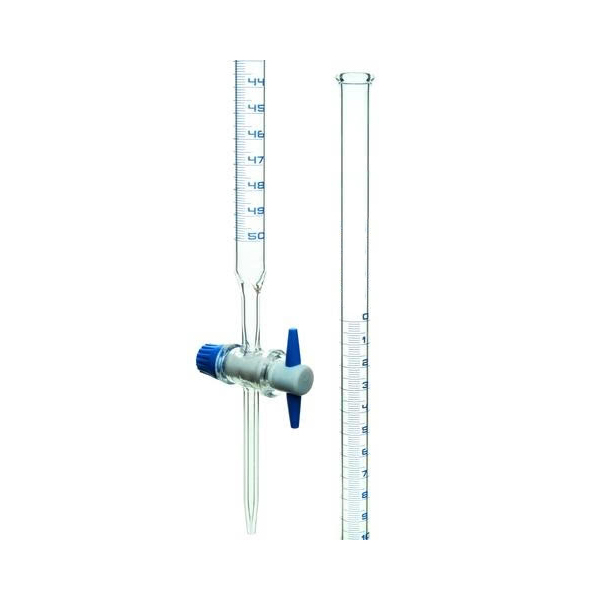 Burette, Glass, PTFE Stopcock