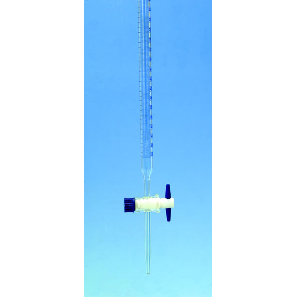 Glass Burette, PTFE Stopcock